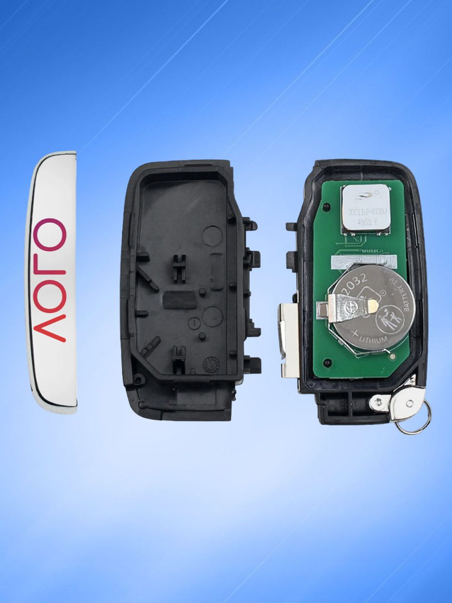 Смарт ключ зажигания для Jaguar Ягуар с 5 кнопками с частотой 433 mhz и чипом ID49 HITAG PRO PCF7953P с логотипом