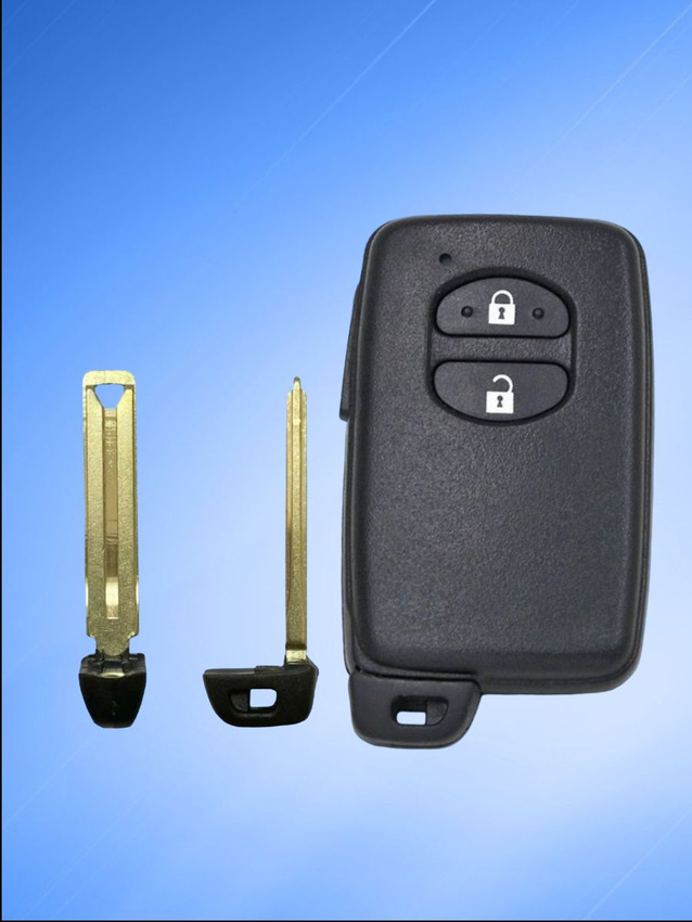 Корпус смарт ключа с 2 кнопками лезвие TOY48 для Toyota