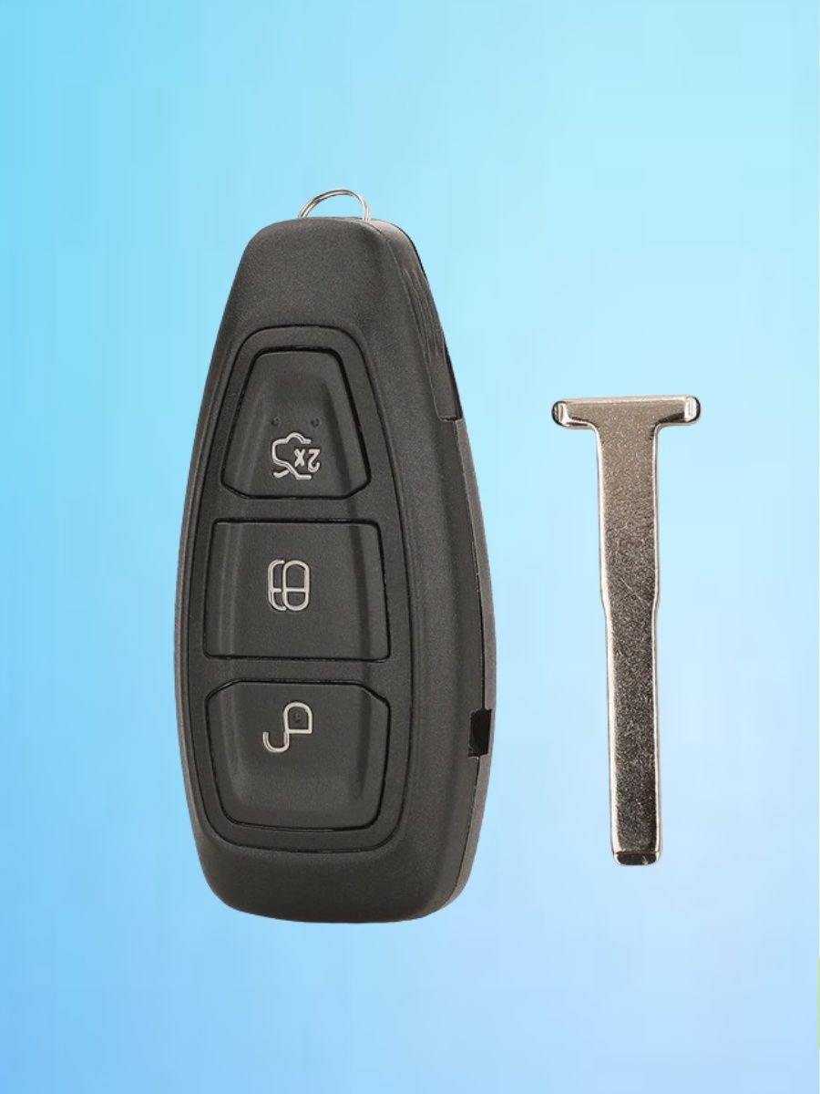 Смарт ключ зажигания для Форд с 3 кнопками с частотой 433 mhz и чипом ID49 PCF7953