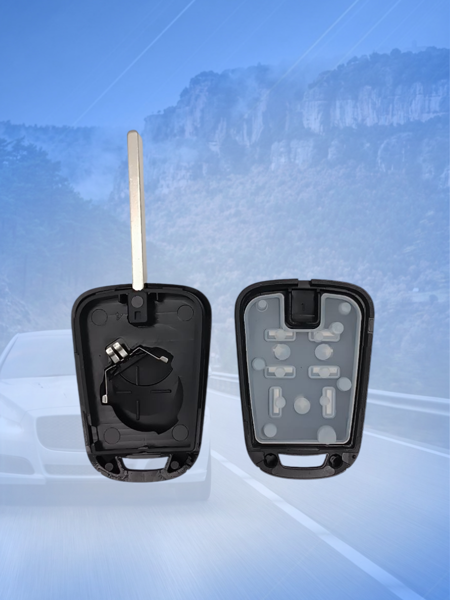 Корпус ключа с 2 кнопками для Opel / Опель с логотипом