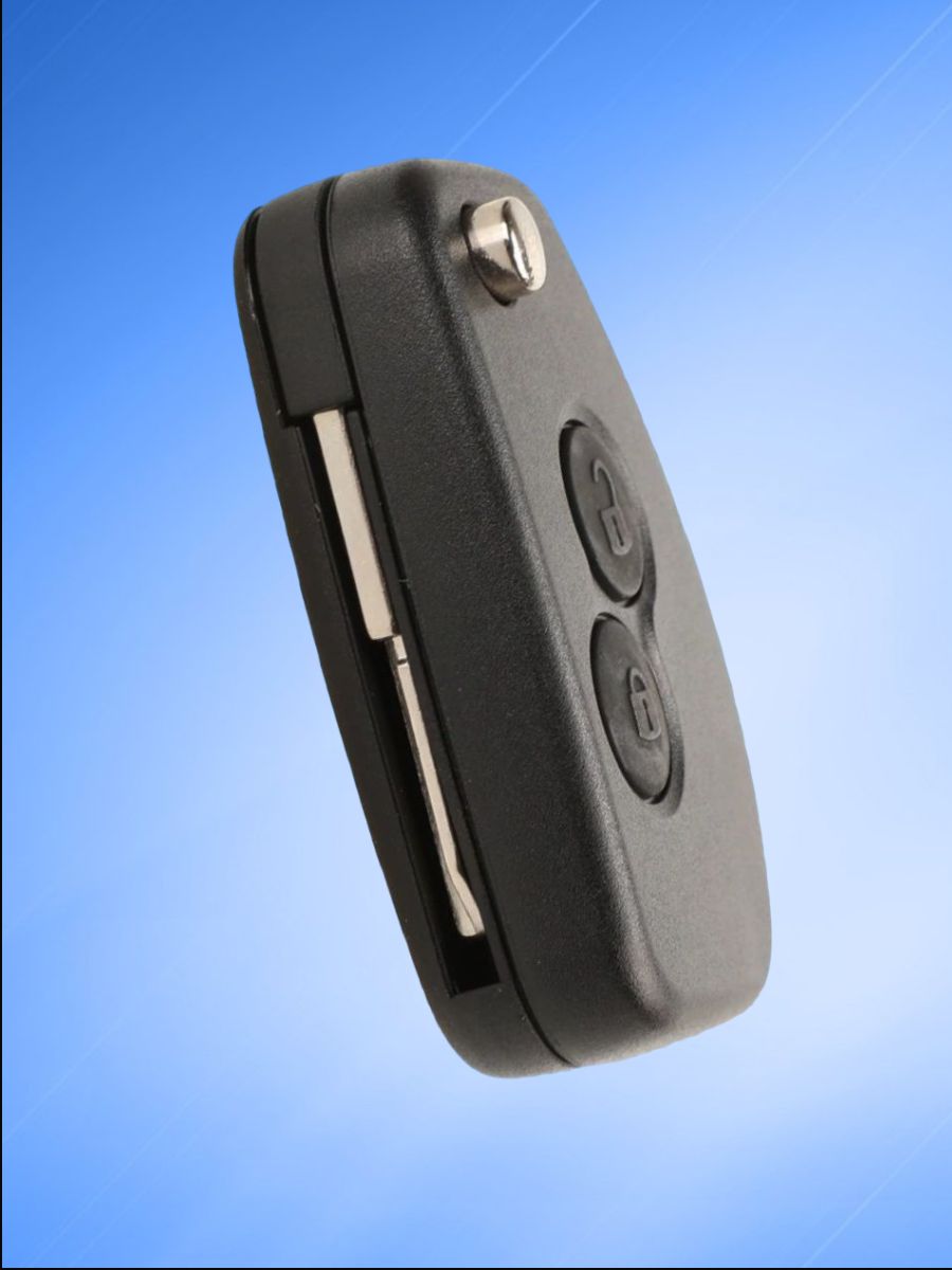 Корпус выкидного ключа с 2 кнопками  лезвие VAC102 для Renault Nissan Lada