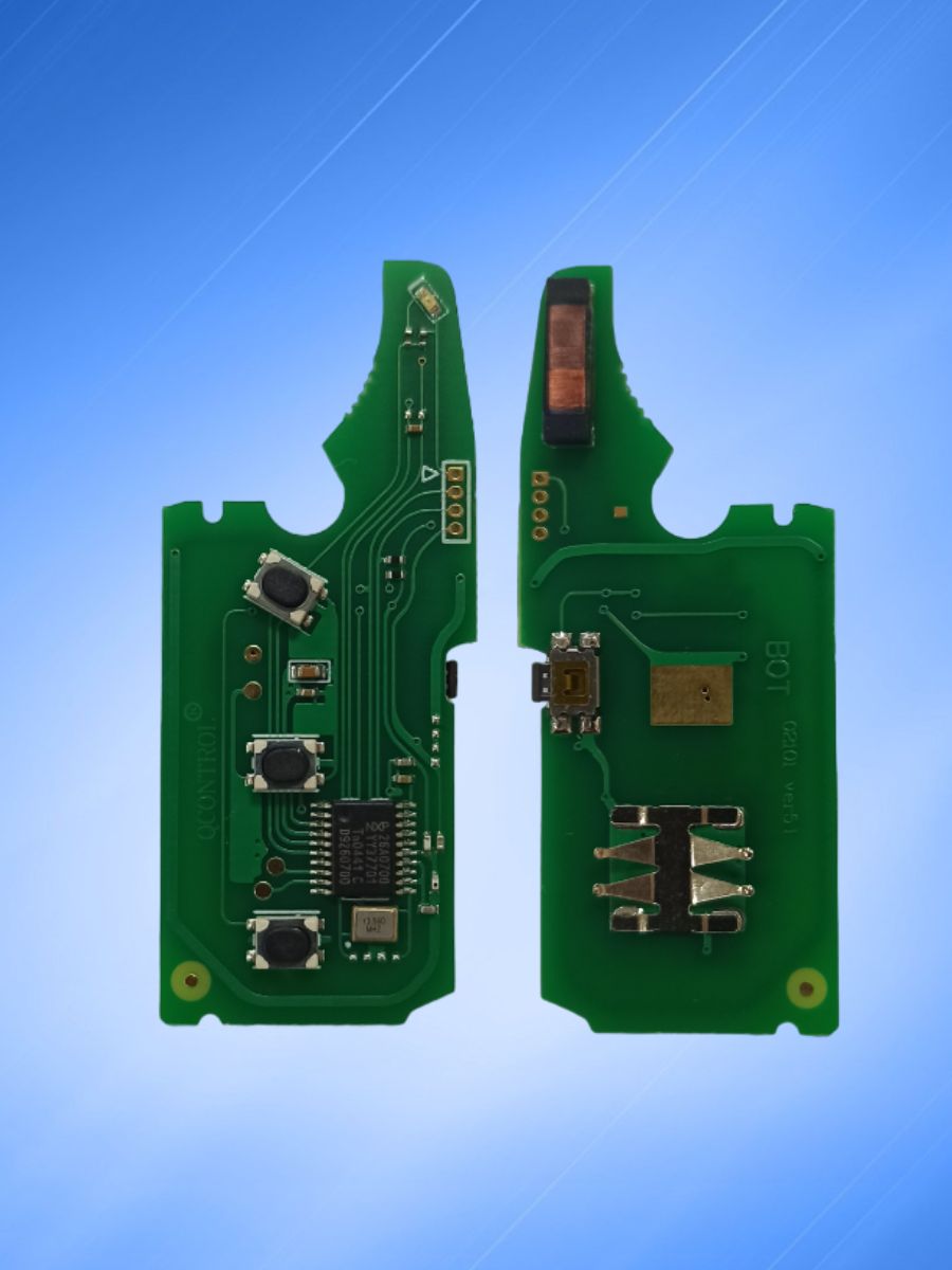 Выкидной ключ зажигания для VW Touareg с 3 кнопками с частотой 315 MHz и чипом ID46 PCF7946