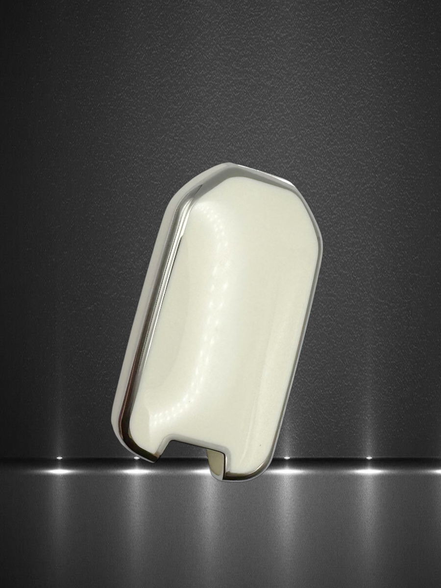 Чехол для выкидного ключа с 3 кнопками, для Honda white