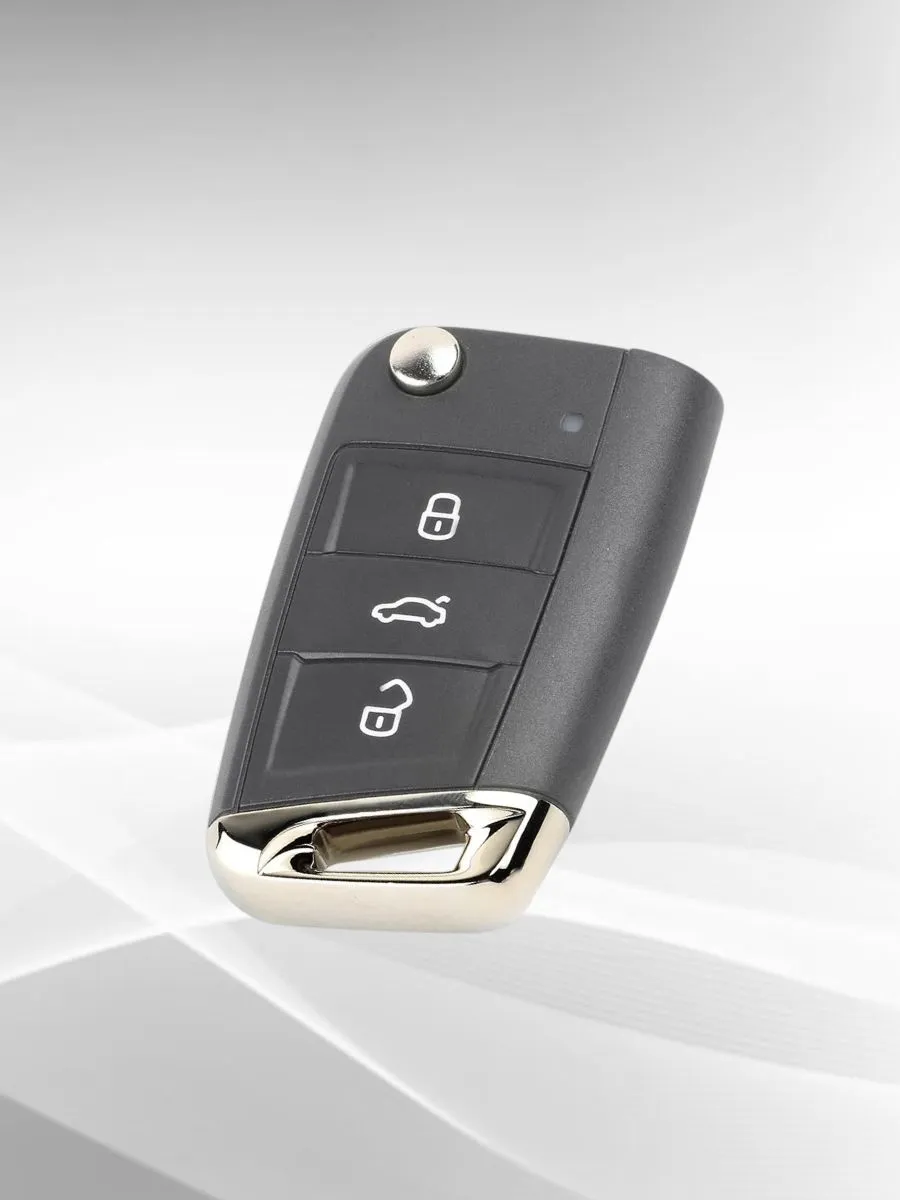 Выкидной ключ зажигания для VW / Skoda   VWMQB752AG/BB-434