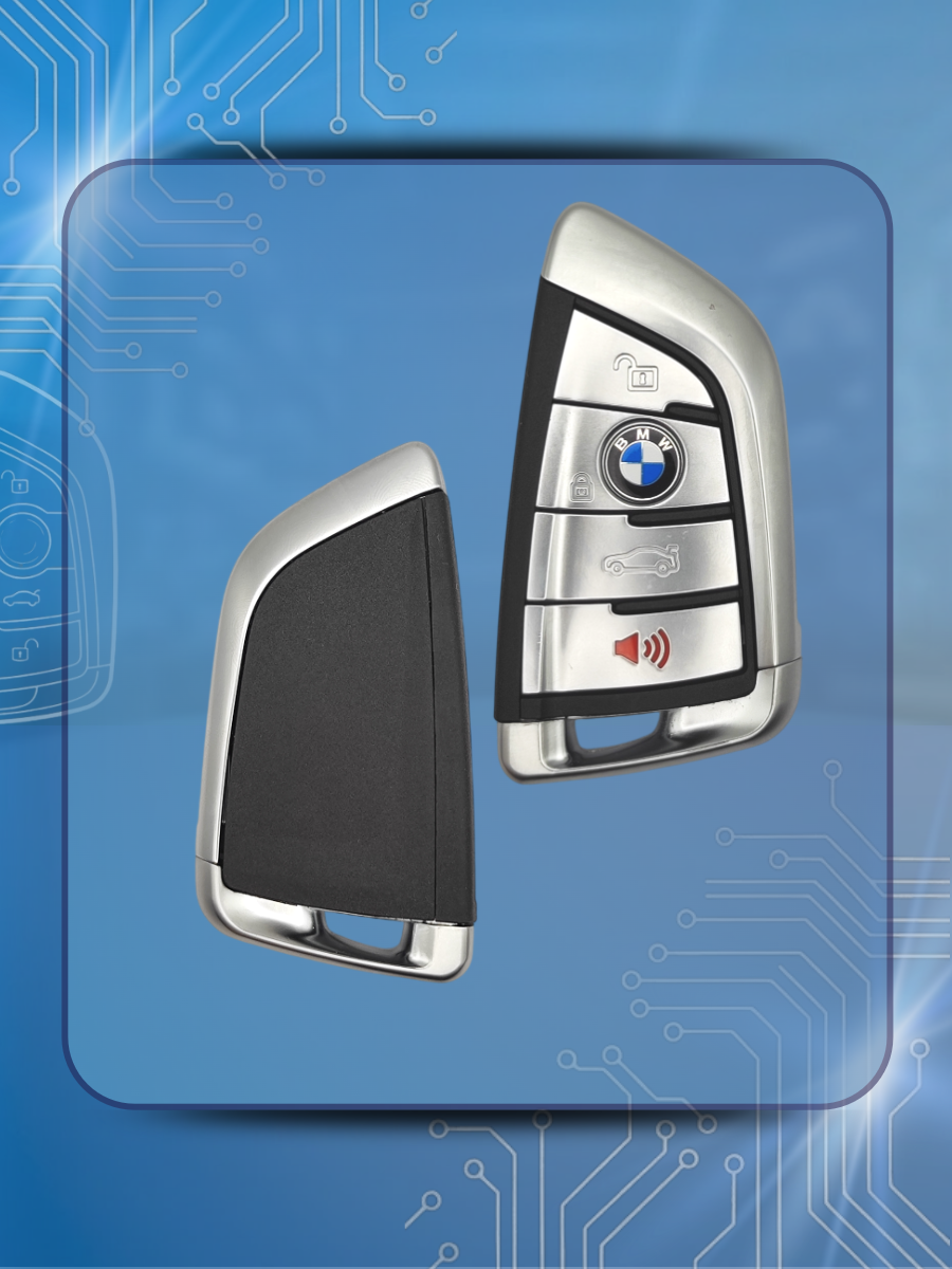 Корпус смарт ключа с 3 кнопками +Panic для BMW  F-серии