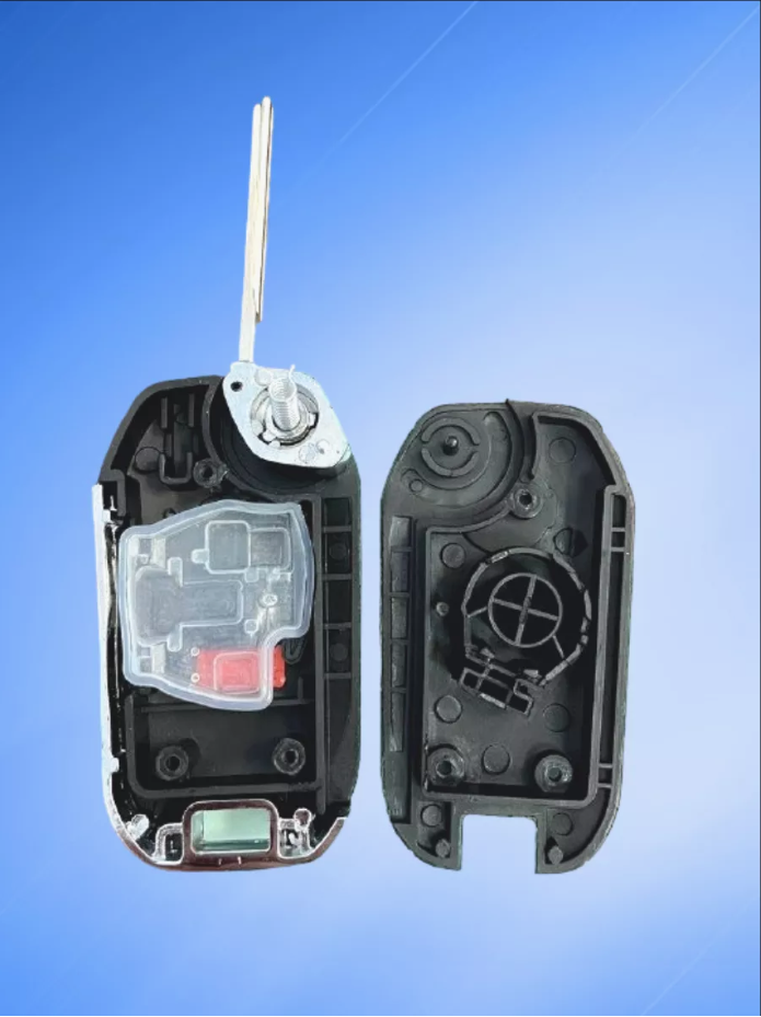 Корпус выкидного ключа с 2 кнопками +Panic для Nissan 