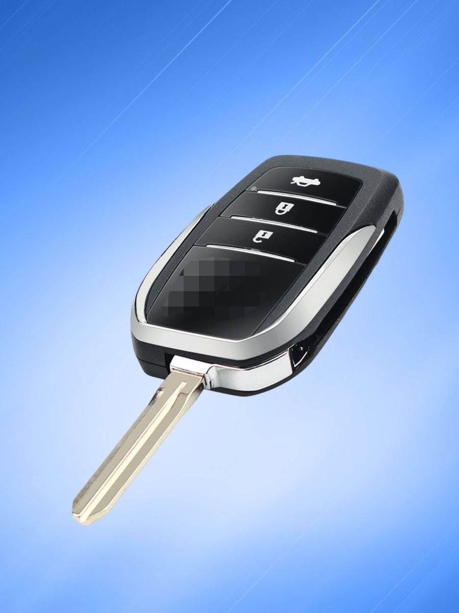 Корпус выкидного модифицированного ключа с 3 кнопками лезвие TOY43 для TOYOTA