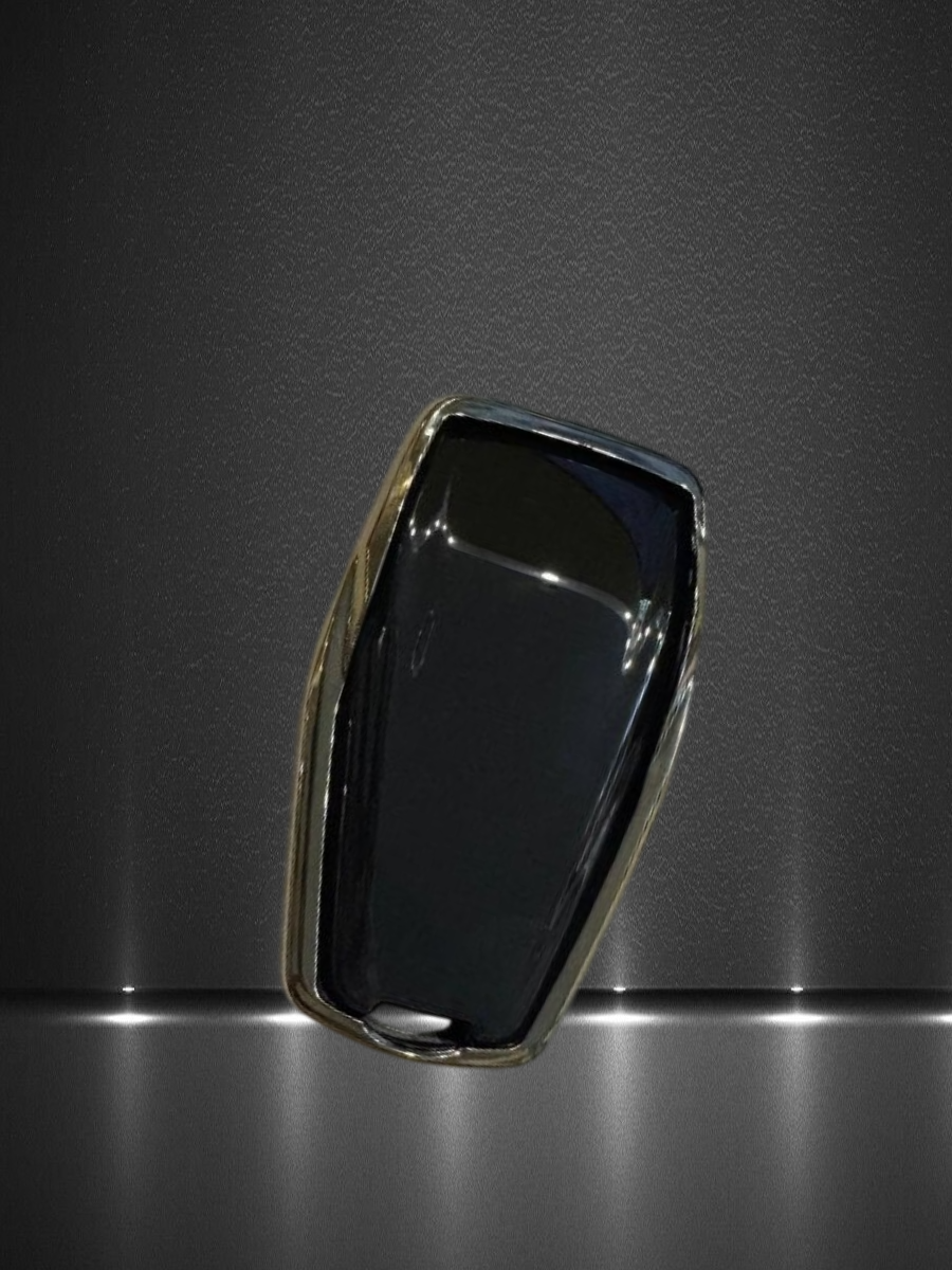 Чехол для смарт ключа GEELY 4 кнопки черный