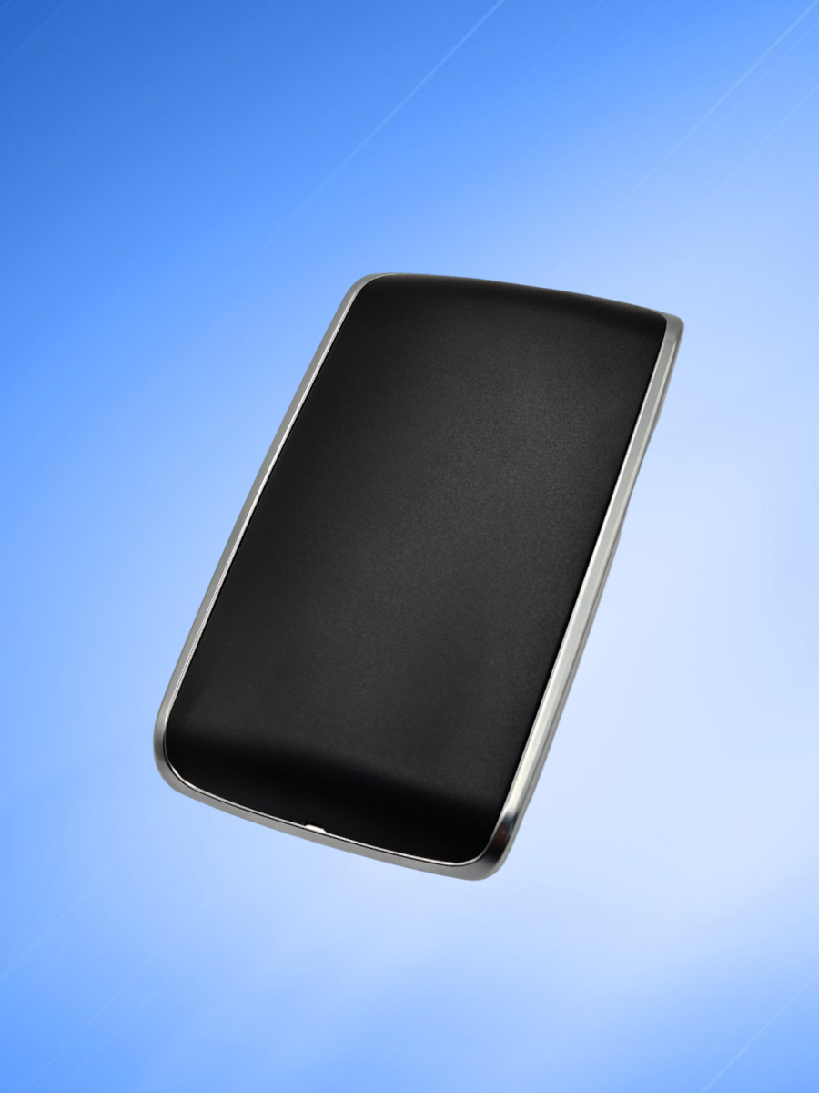 Корпус смарт карты с 4 кнопками для Renault Lada (черный)