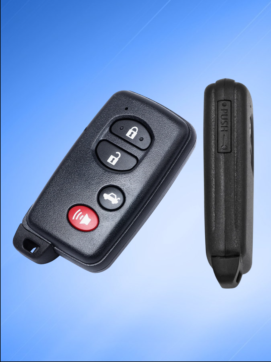 Корпус смарт ключа с 3 кнопками +Panic лезвие TOY48 для Toyota