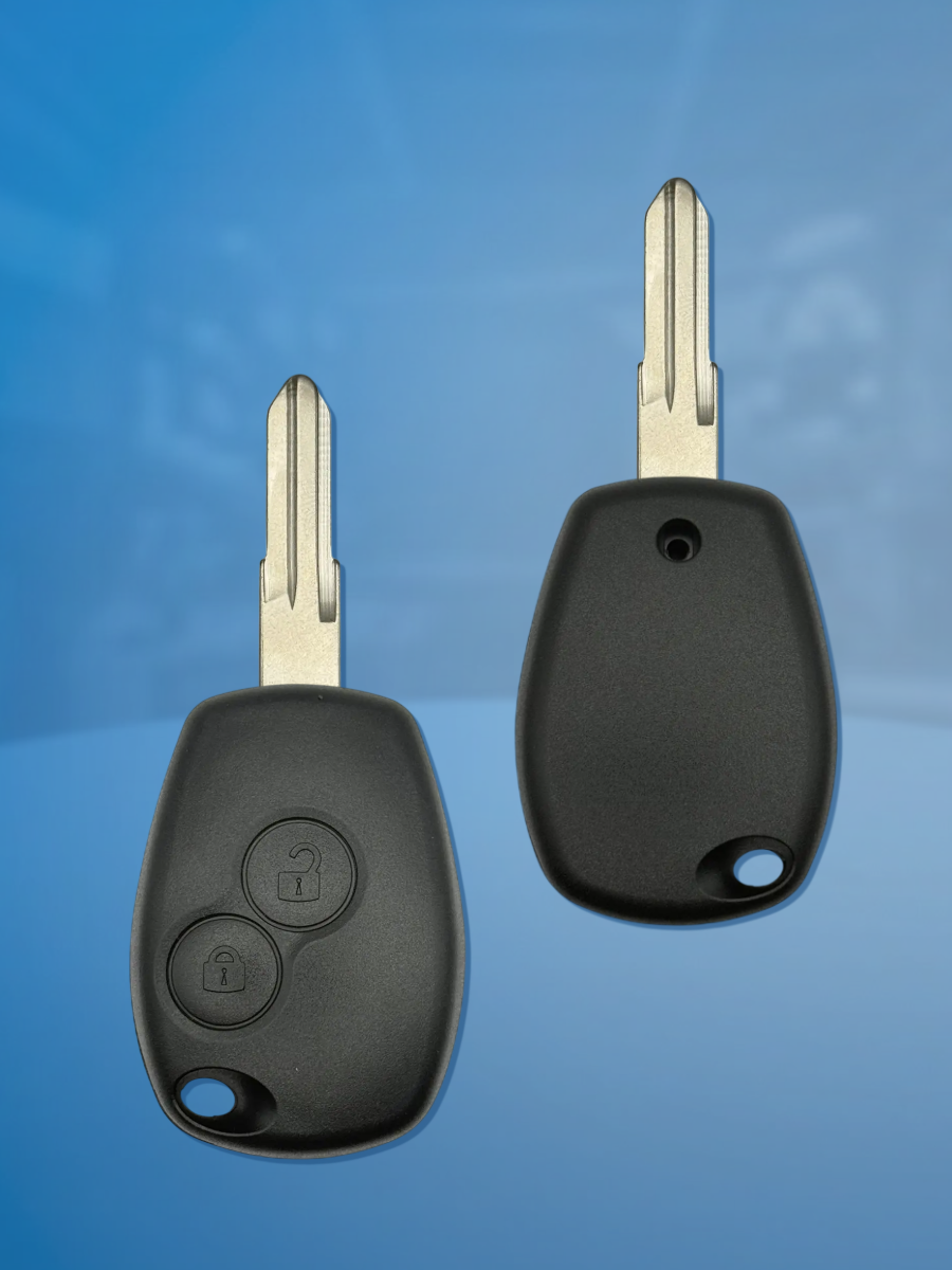 Корпус ключа с 2 кнопками лезвие №153 для Renault Nissan Лада