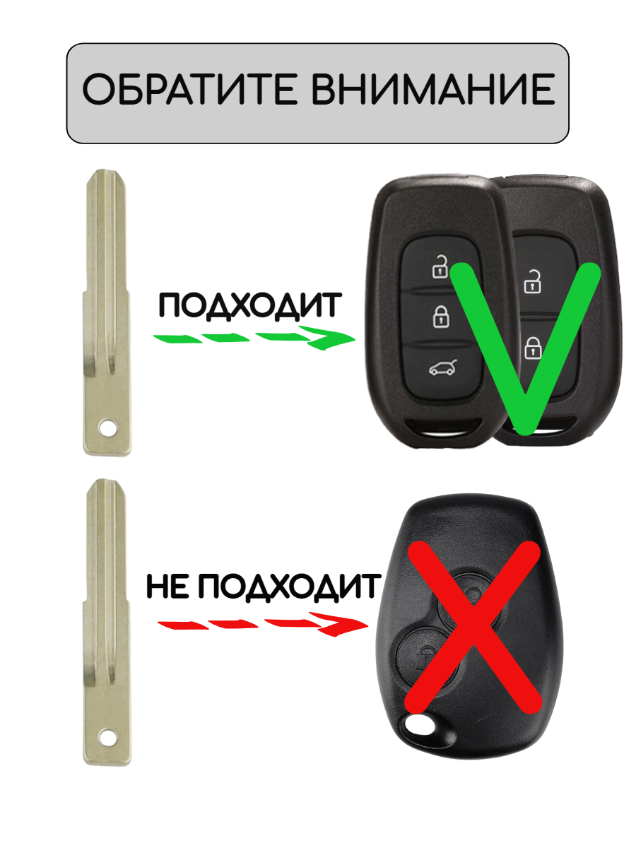 Лезвие NSN14 для ключа RENAULT