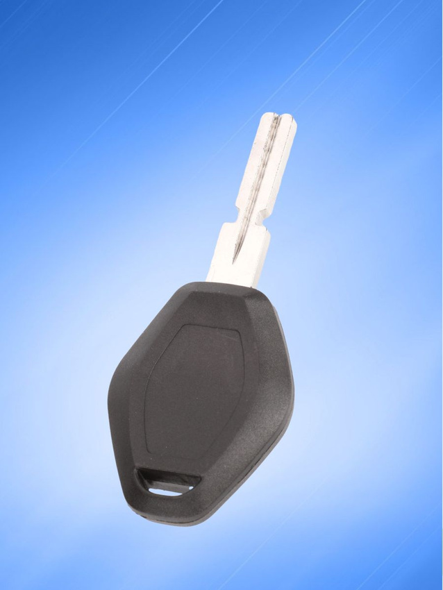 Простой ключ зажигания для BMW E-series с системой EWS с чипом ID44 PCF7935 с лезвием HU58