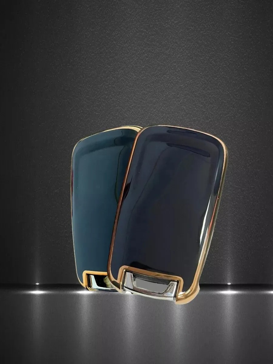 Чехол для выкидного ключа OPEL / CHEVROLET с 4-я кнопками в черном цвете