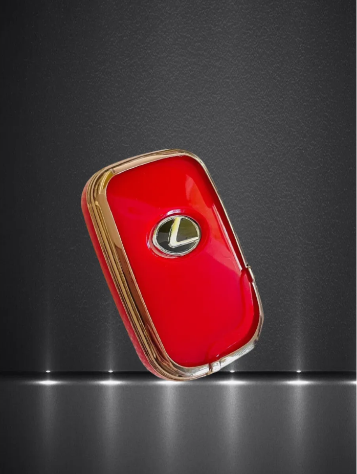 Чехол для смарт ключа LEXUS (красный виноград)