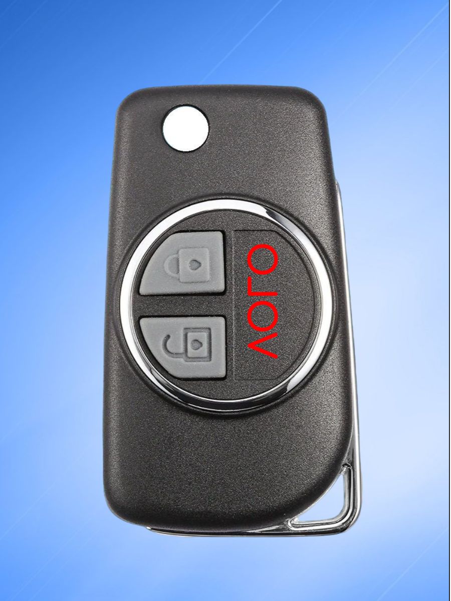 Корпус выкидного ключа с 2 кнопками лезвие HU133R для Suzuki