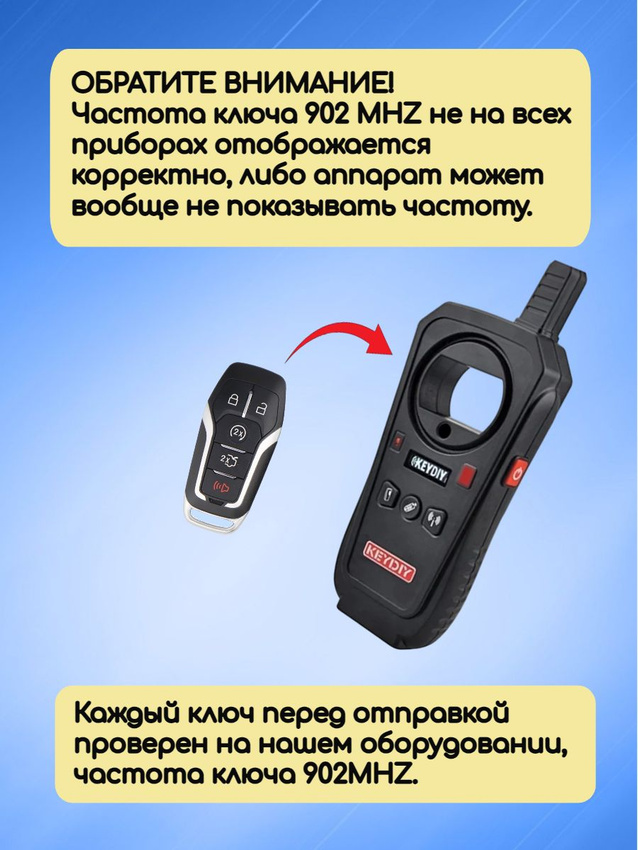 Смарт ключ зажигания для Ford с 4 кнопками +Panic с частотой 902 mhz и чипом ID49 с лезвием HU101 с системой Keyless Go