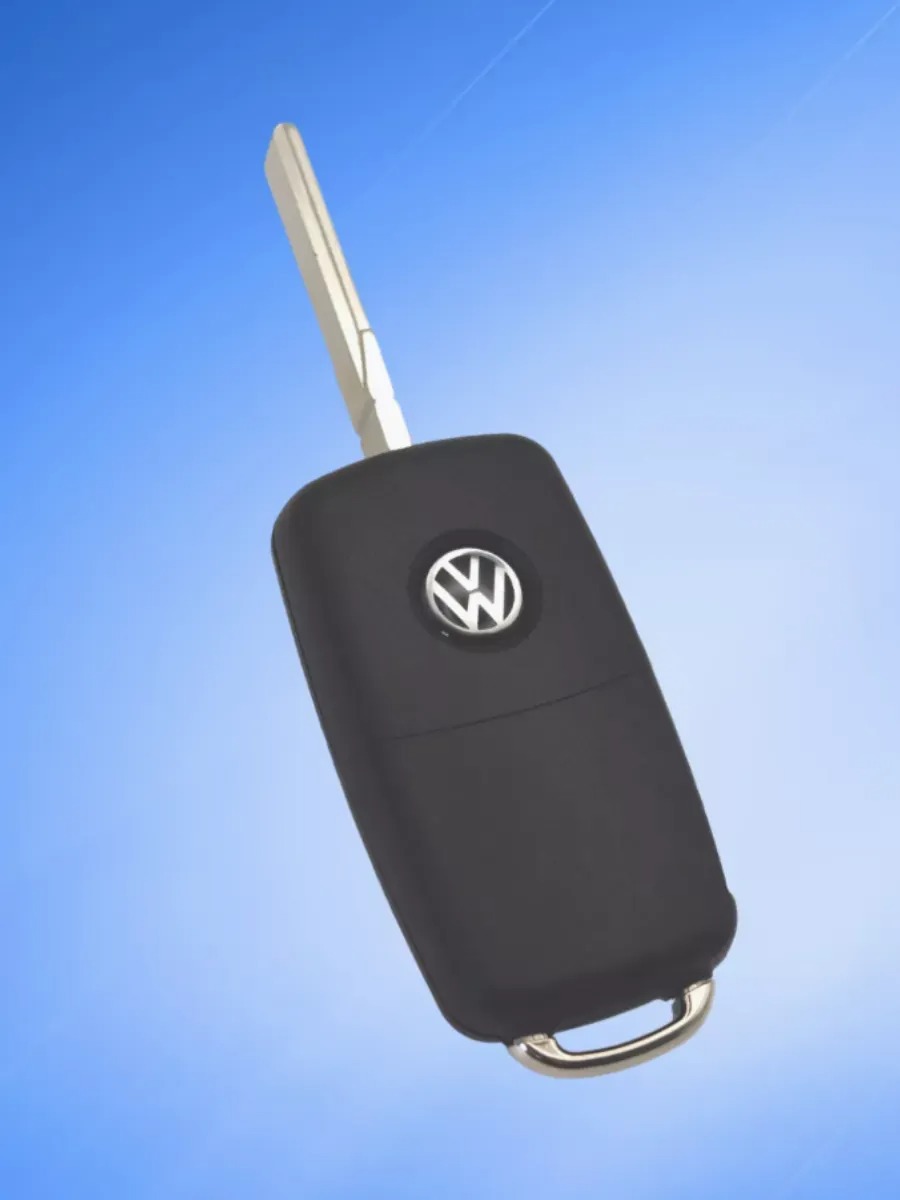 Ключ зажигания выкидной для VW Фольксваген 5K0 837 202 AE.