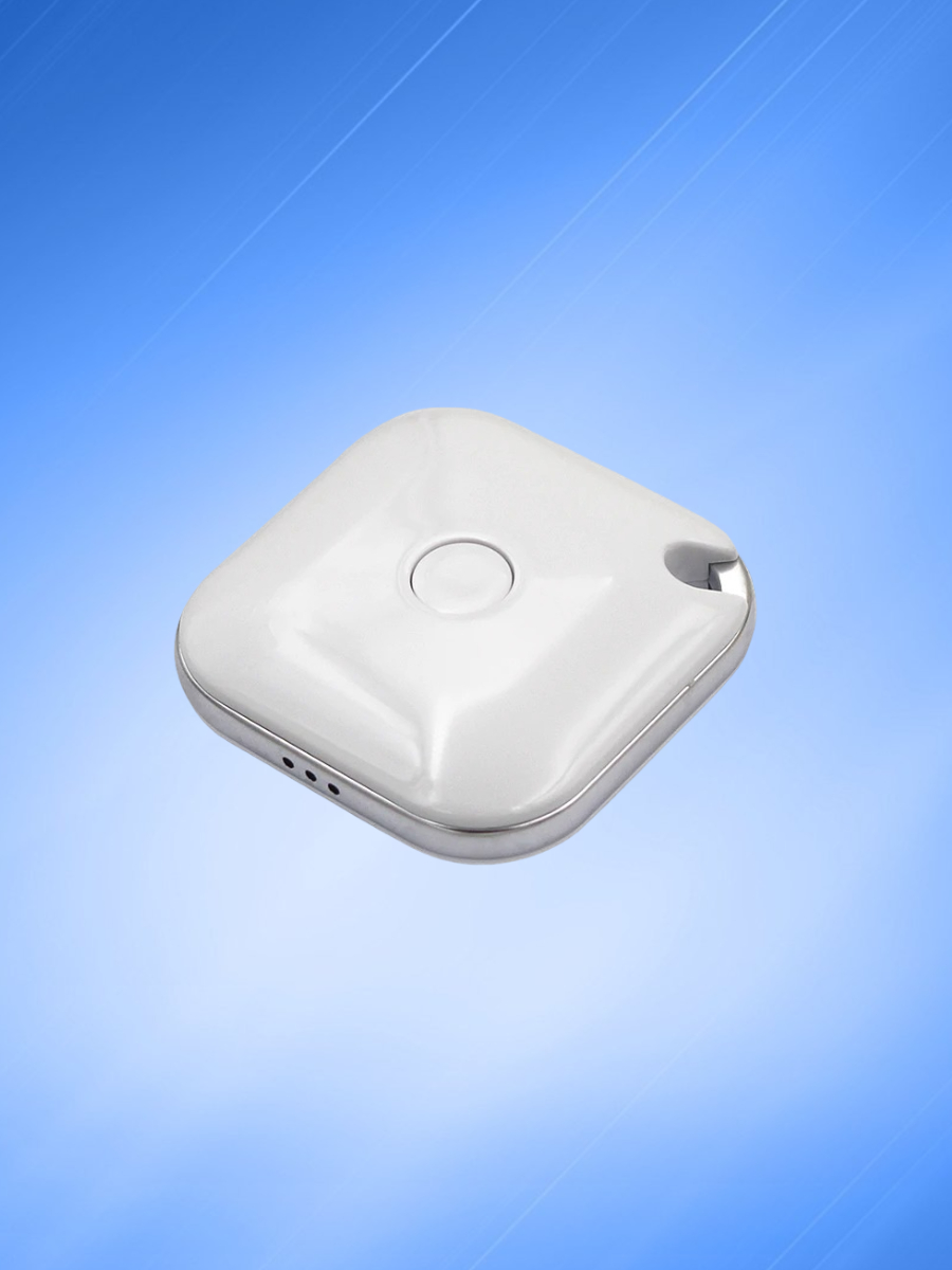 GPS-трекер; bluetooth метка; для отслеживания вещей (белый) 