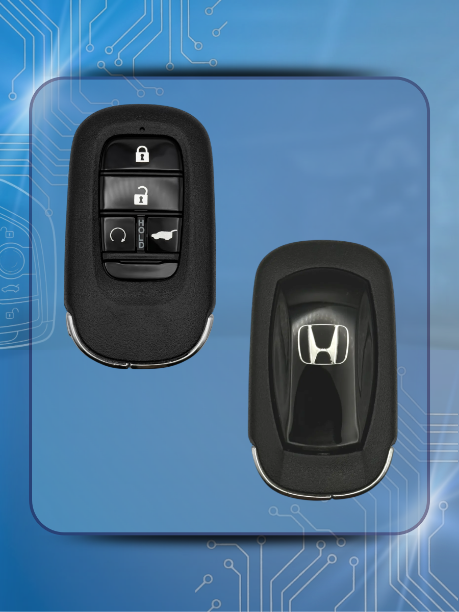 Корпус модифицированного смарт ключа с 4 кнопками для Honda/Хонда Crv/ Jade/ Crosstour  