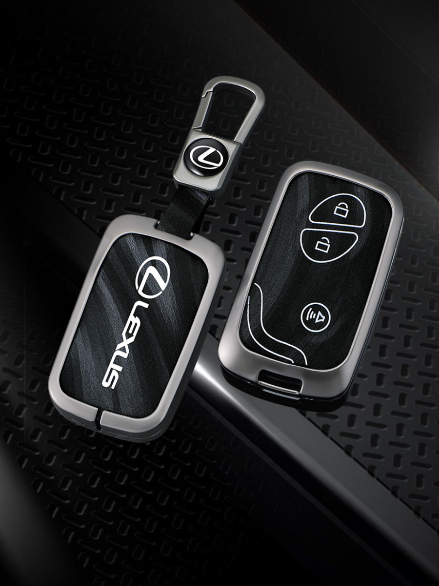 Чехол для смарт ключа Lexus 3 кнопки (черный нюд)