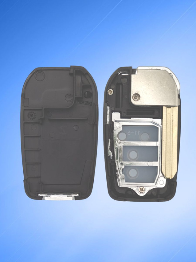 Корпус выкидного ключа с 2 кнопками +Panic для Toyota