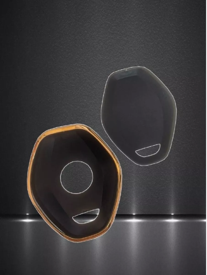 Чехол для ключа BMW БМВ (черный кварц)