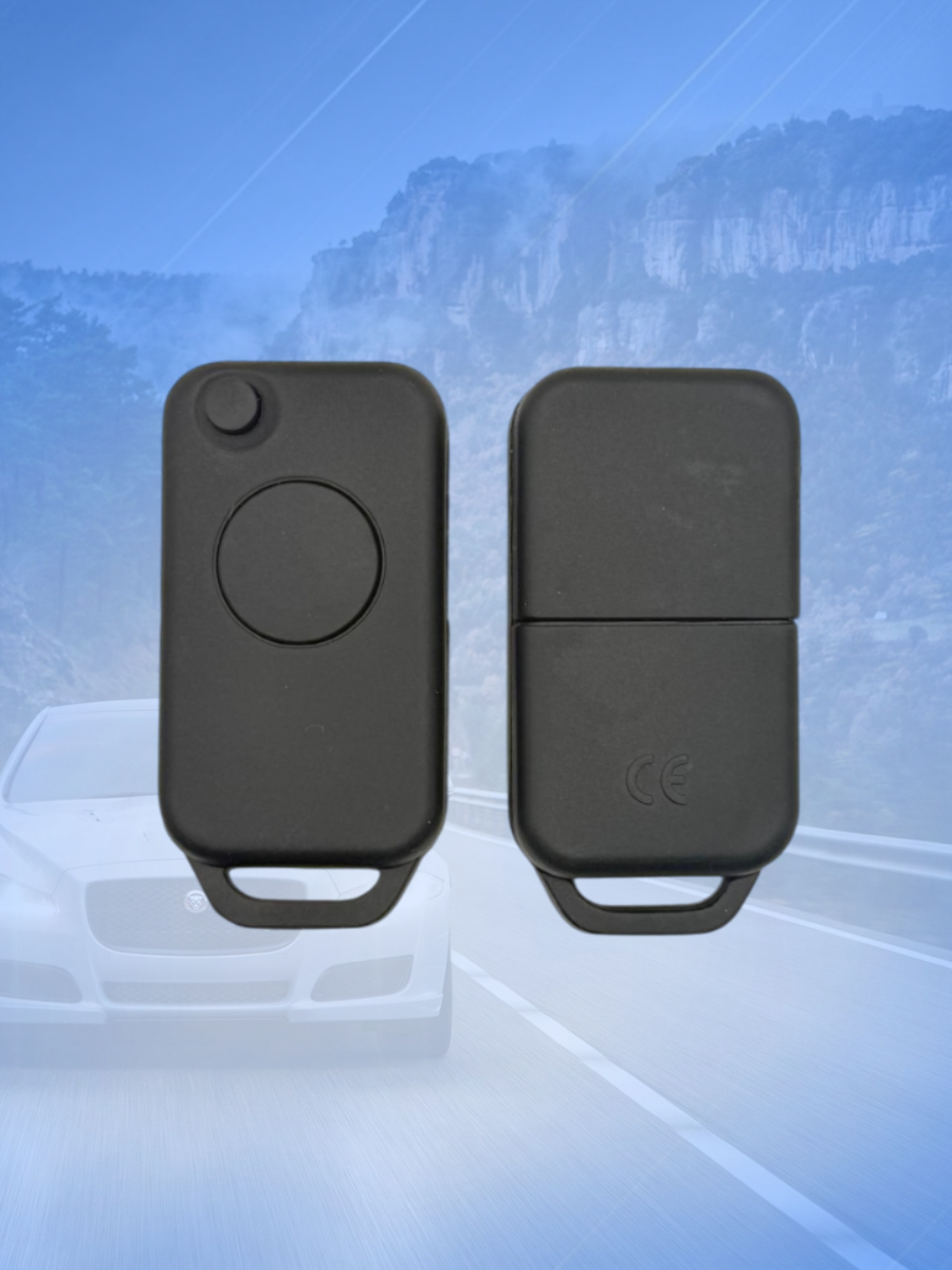 Корпус выкидного ключа с 1 кнопкой лезвие HU39 для Mercedes Benz