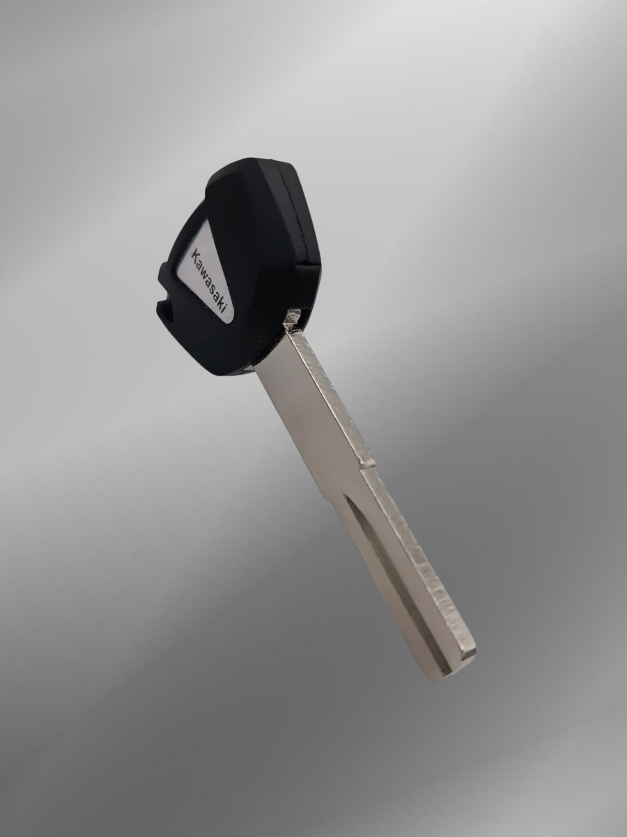 Заготовка ключа с местом под чип для мотоцикла Kawasaki 049