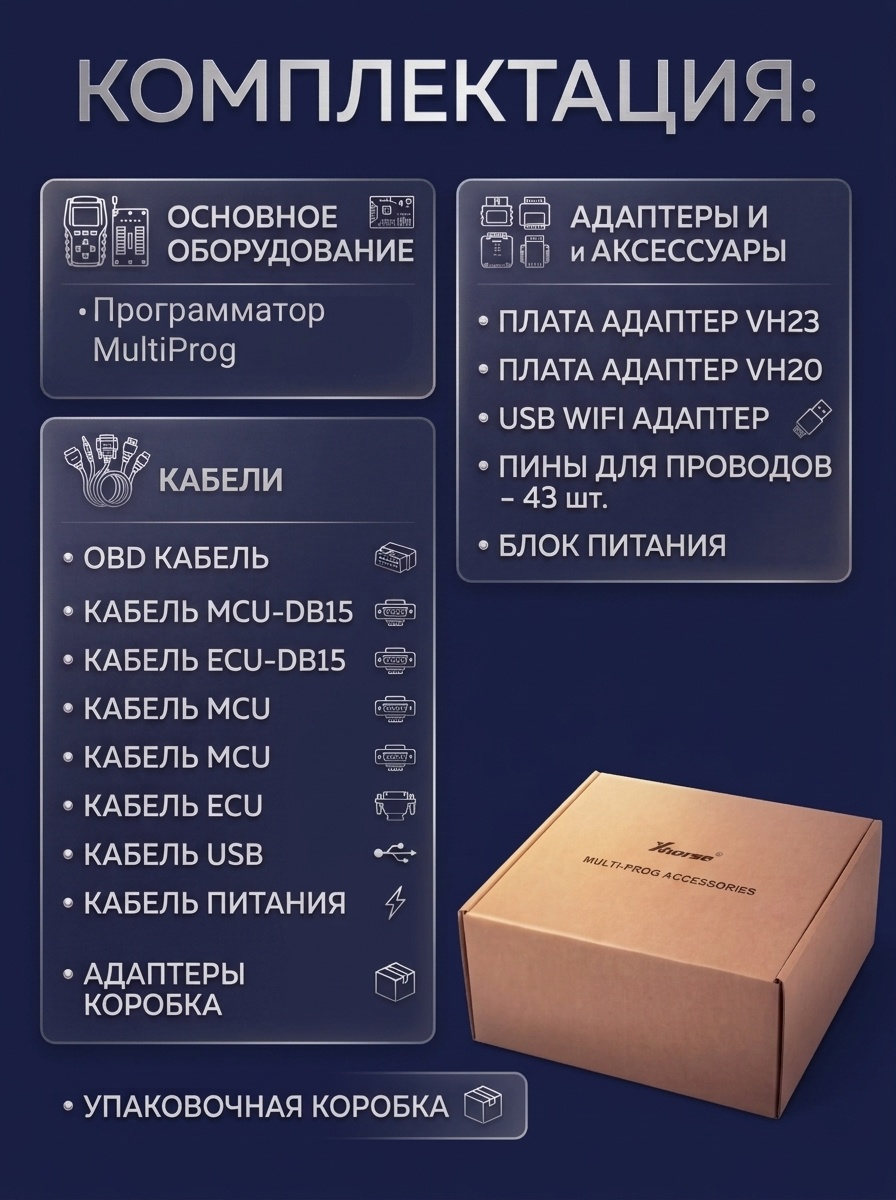  Универсальный программатор Xhorse VVDI Multi Prog