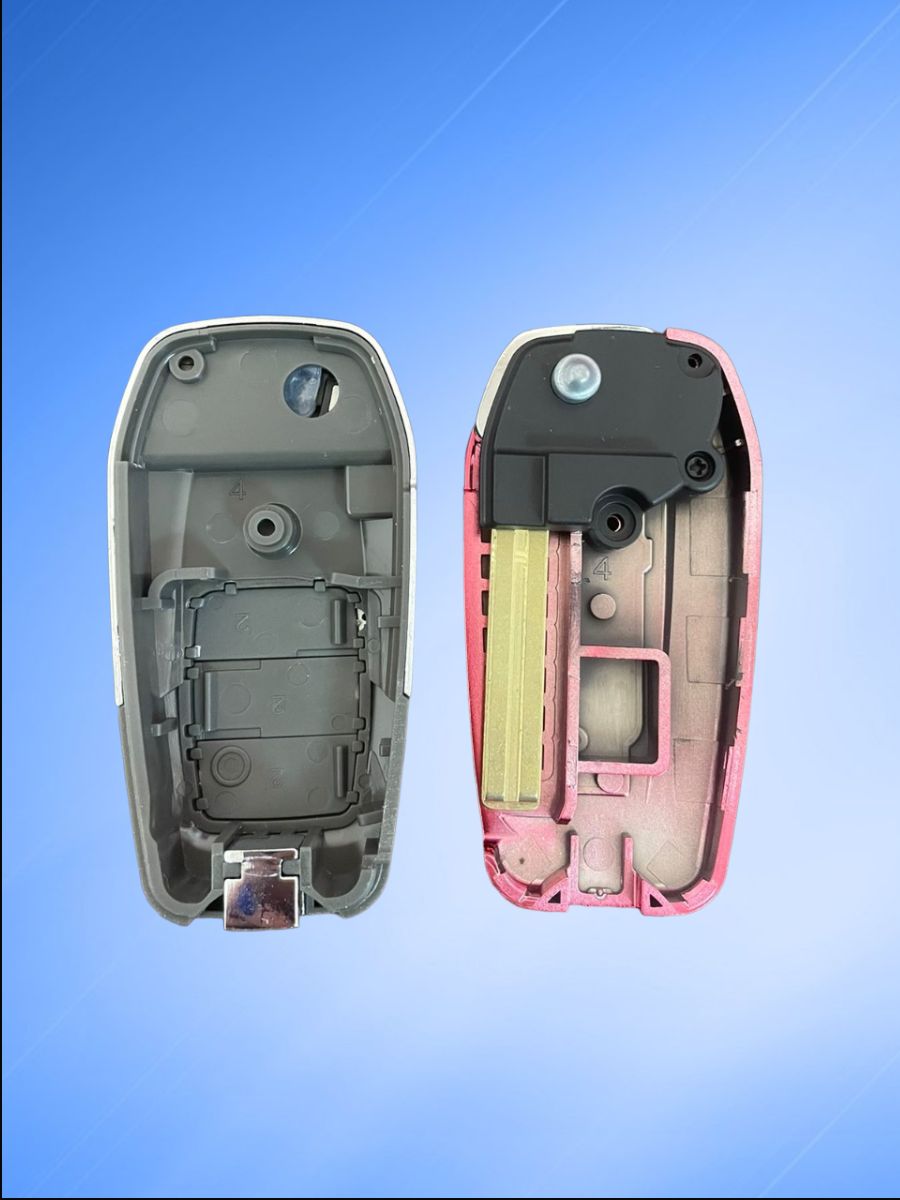 Корпус выкидного ключа с 3 кнопками лезвие TOY40 для Lexus, Красный