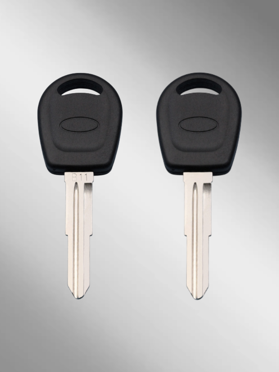 Заготовка с местом под чип для Chery B11 (1 шт.) 