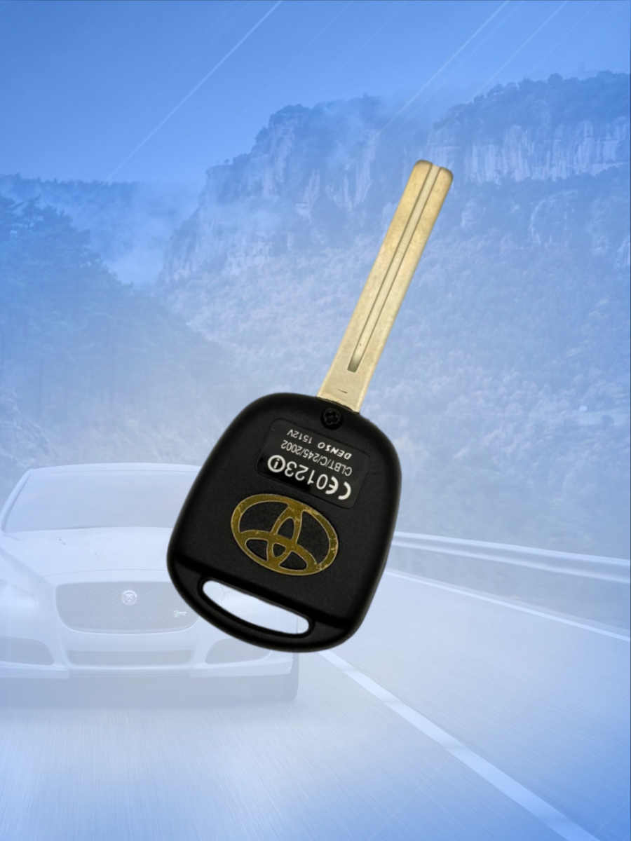 Корпус ключа с 2 кнопками лезвие TOY40 для Toyota