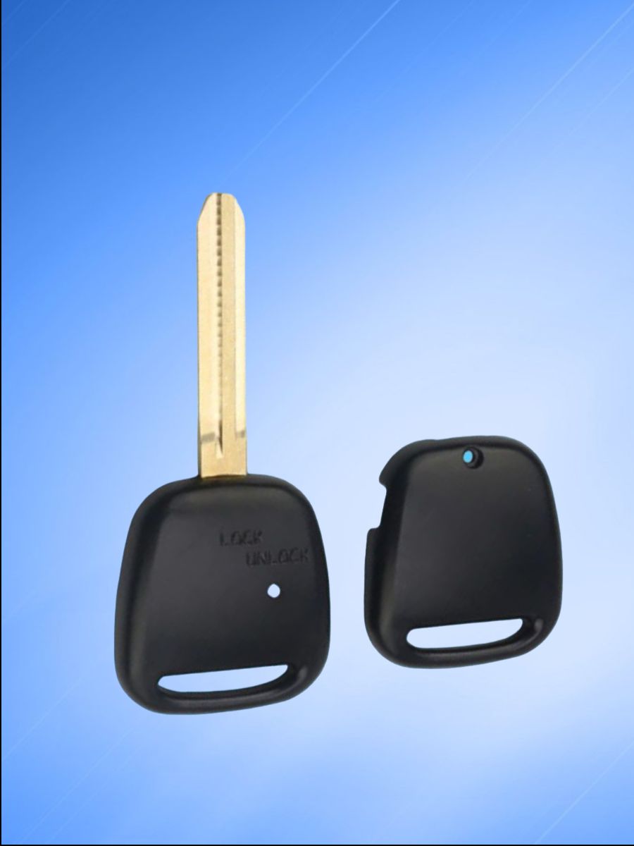 Корпус ключа с 1 кнопкой сбоку лезвие TOY43 для TOYOTA