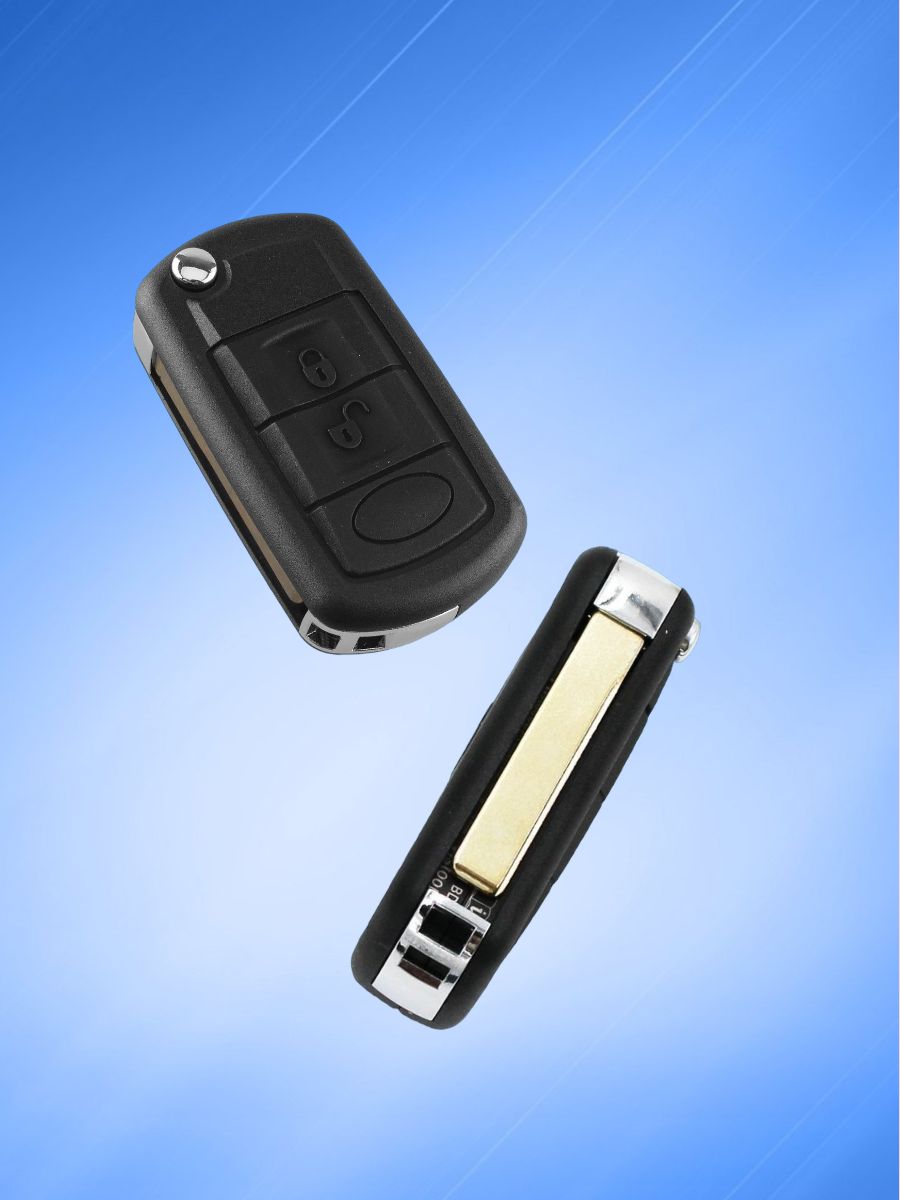 Корпус выкидного ключа с 3 кнопками лезвие HU92 для Land Rover 