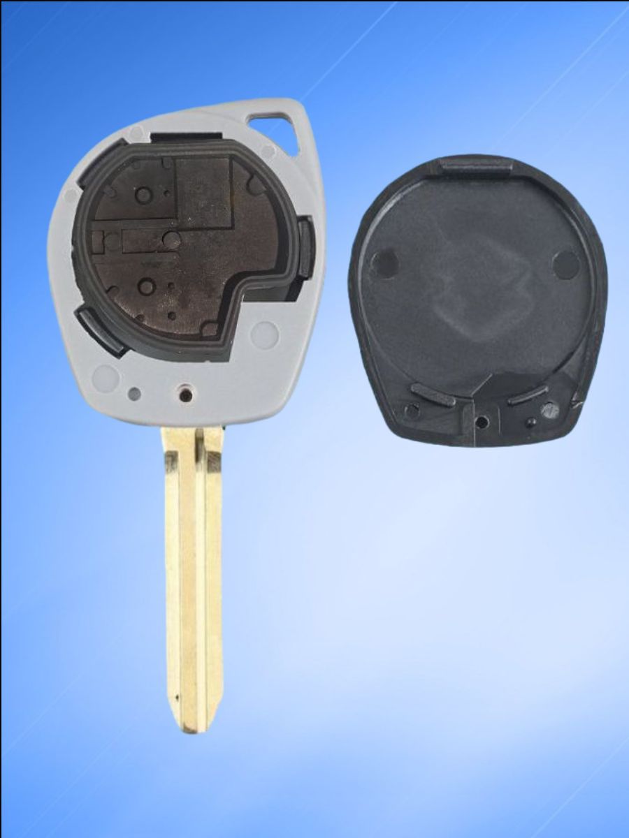 Корпус ключа с 2 кнопками лезвие TOY43 для Suzuki  с логотипом