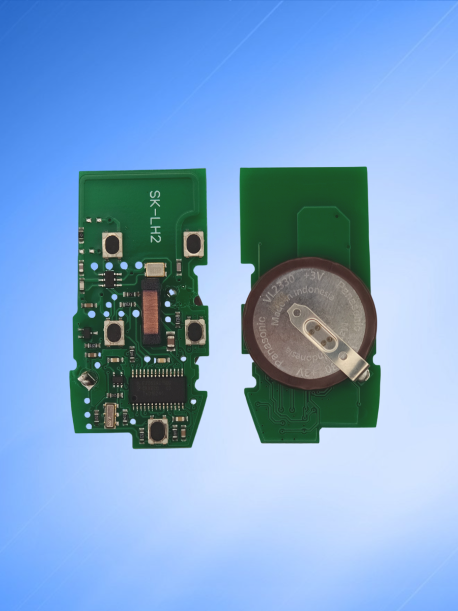 Смарт ключ зажигания для Land Rover с 5 кнопками с частотой 433 mhz и чипом ID46 PCF7953 (7945)