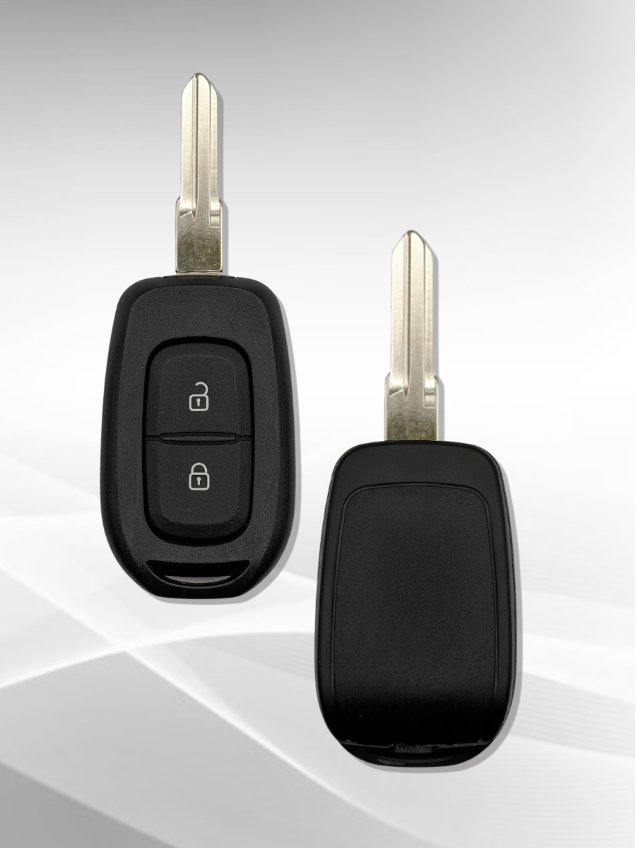 Ключ зажигания с 2 кнопками для Renault Symbol / Trafic/ Duster/ Logan/ Sandero, лезвие HU136