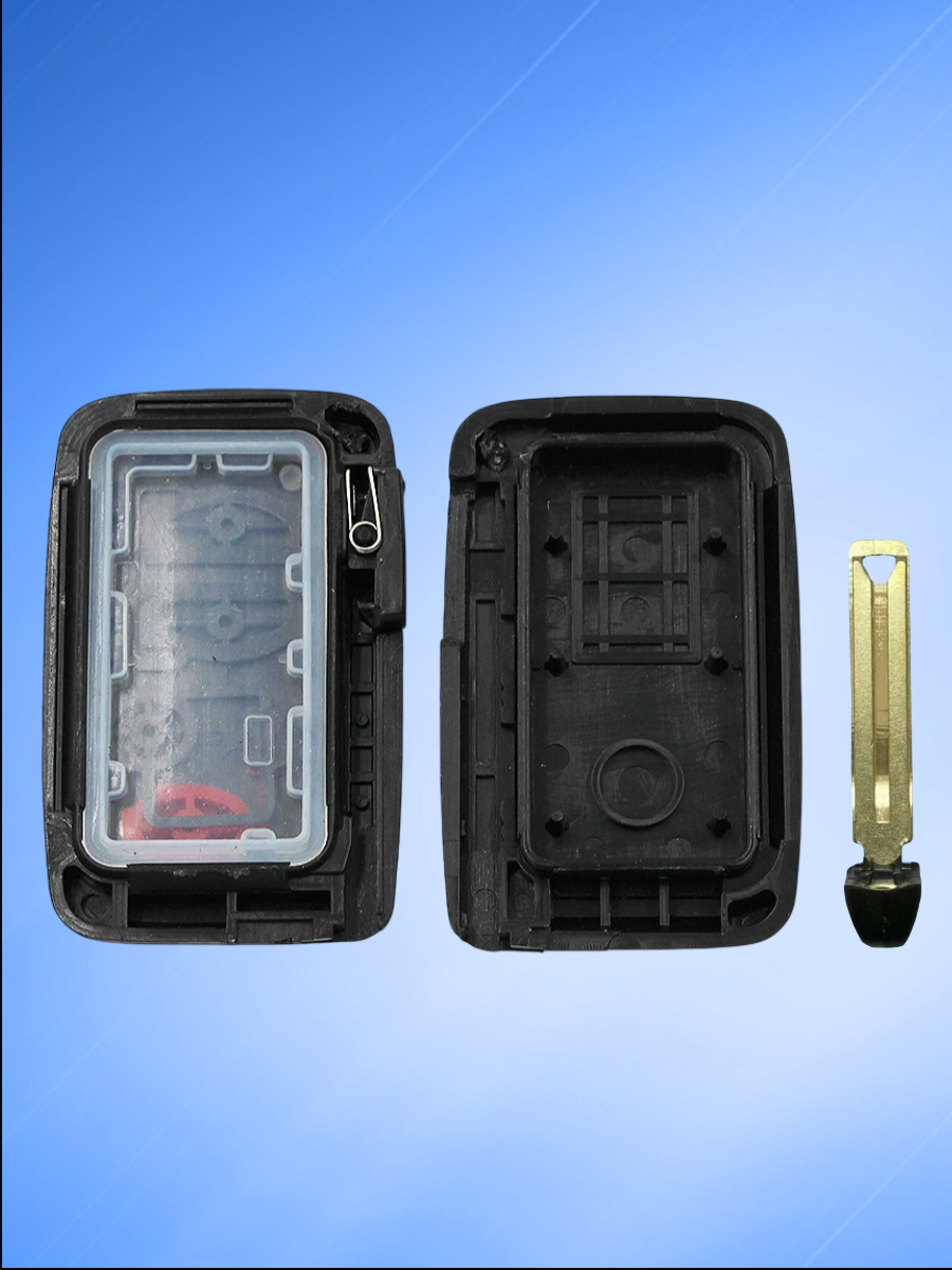 Корпус смарт ключа с 3 кнопками +Panic лезвие TOY48 для Toyota