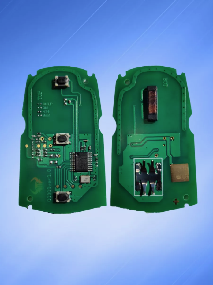 Смарт ключ зажигания для БМВ / BMW CAS3 / 3+ с 3 кнопками с частотой 315 mhz и чипом ID46 PCF 7945 FSK с системой Keyless Go