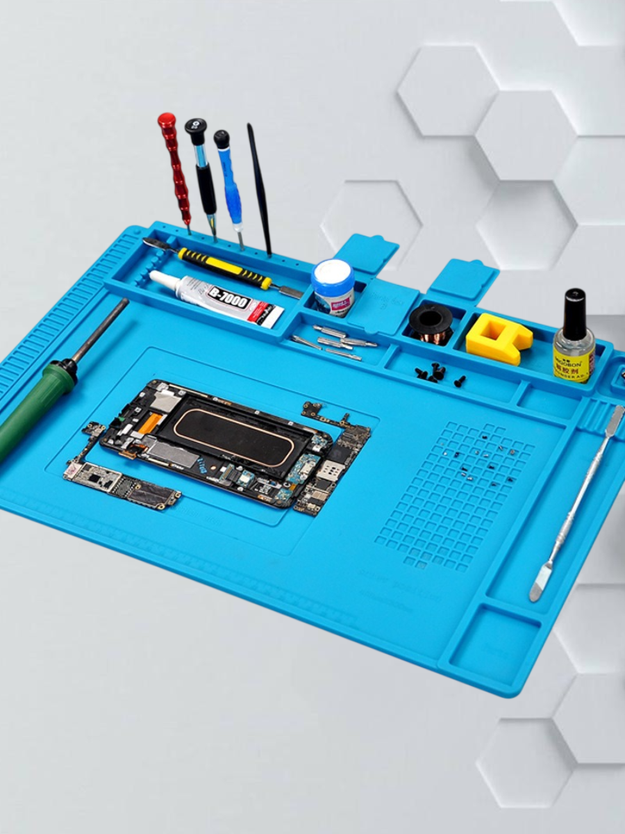 Силиконовый коврик для пайки и слесарных работ 