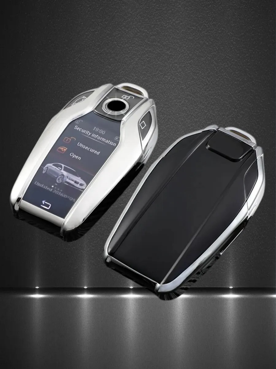 Чехол для смарт ключа BMW silv от 2015 года