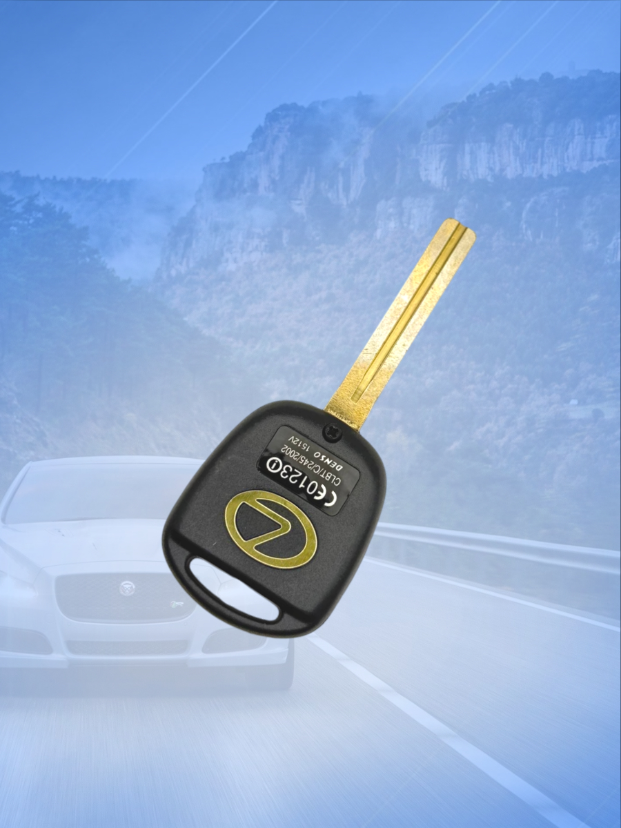 Корпус ключа с 2 кнопками лезвие TOY40 для Лексус