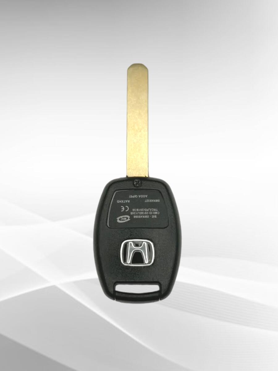 Ключ зажигания с 2 кнопками с частотой 433 mzh, для Honda CR-V/CIVIC/CITY /JAZZ