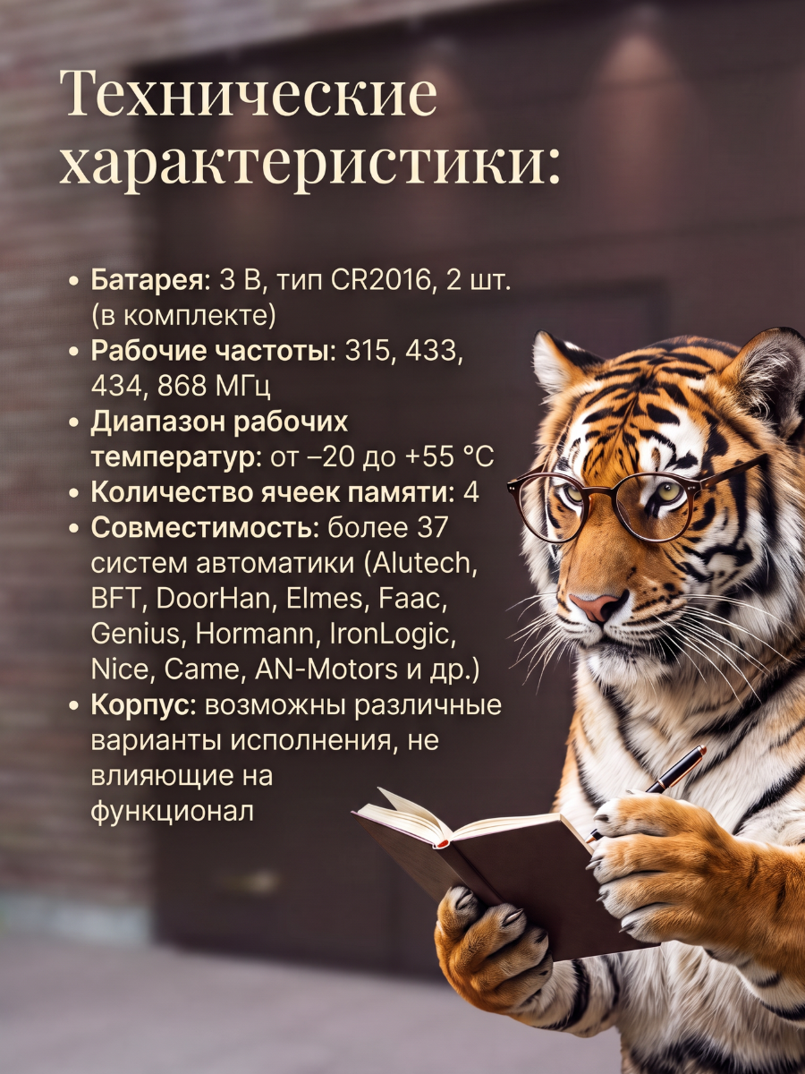 Универсальный пульт ULTRAMAX BLUE для ворот, шлагбаумов. (суровый темно-синий)