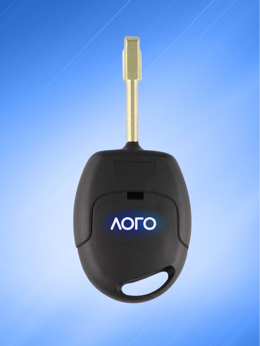 Простой ключ зажигания для Ford FOCUS 1 с 3 кнопками с частотой 433 mhz и чипом 4D60 с лезвием FO21