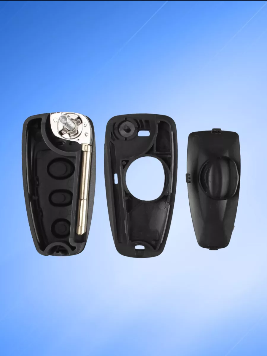 Корпус выкидного ключа с 3 кнопками лезвие FO21 для Ford / Форд