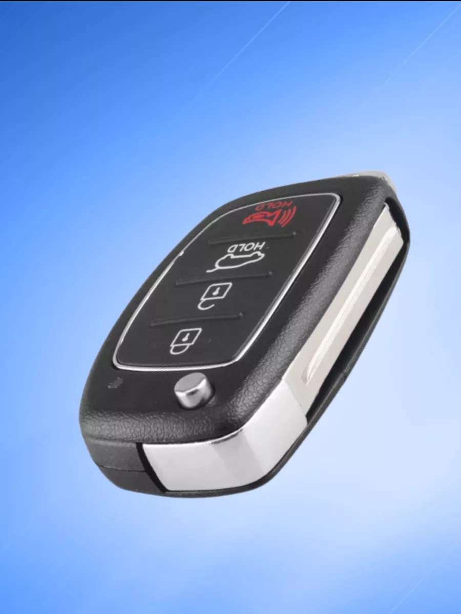 Корпус выкидного ключа с 3 кнопками +Panic лезвие TOY40 для Hyundai