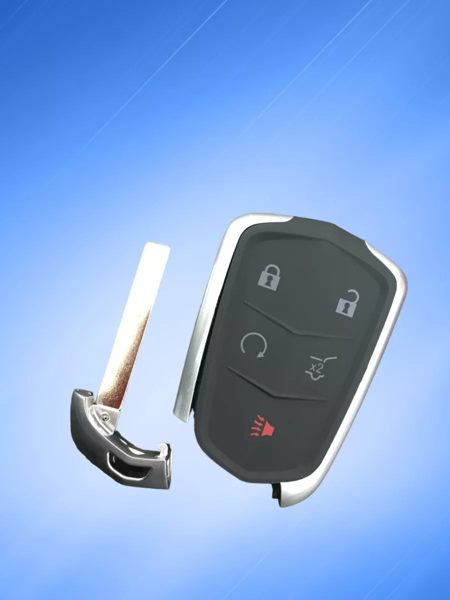 Корпус смарт ключа с 4 кнопками +Panic для Cadillac JEEP
