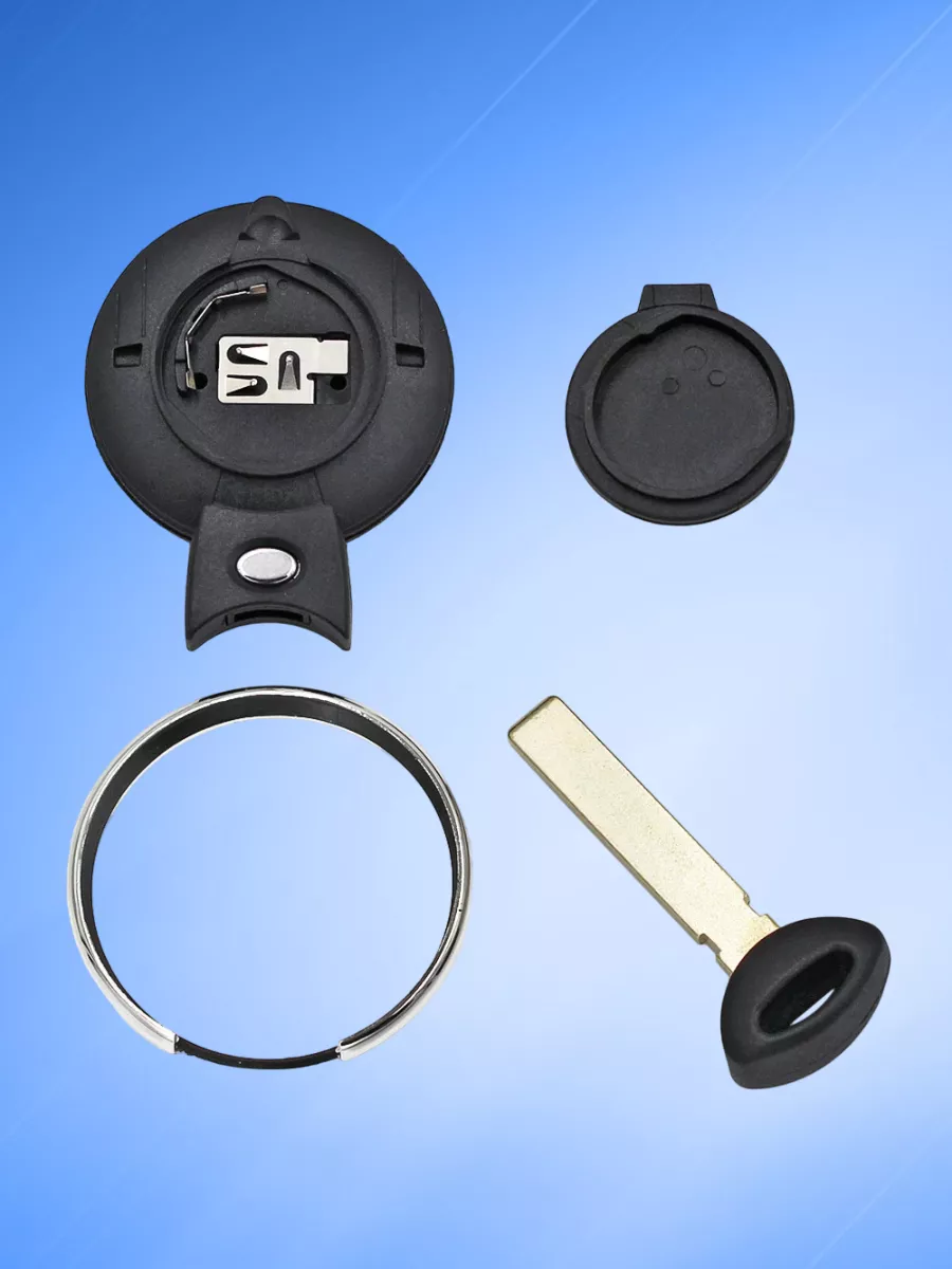 Корпус смарт ключа с 3 кнопками для Мини Купер, батарейка на корпусе